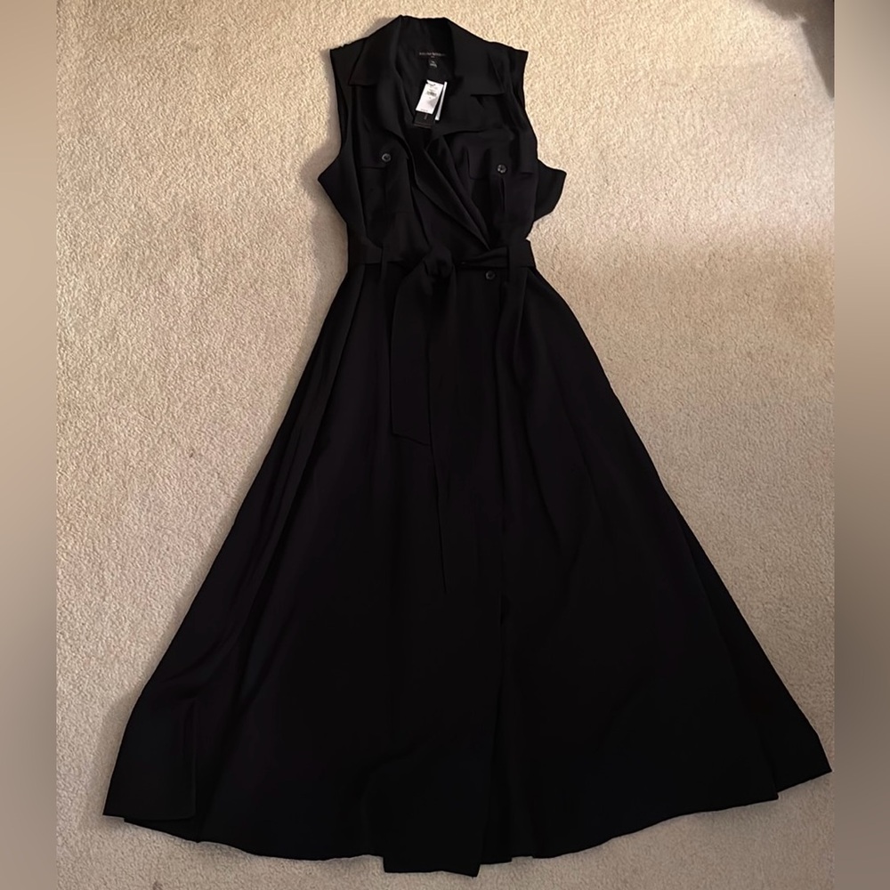 Banana republic factory twill maxi dress